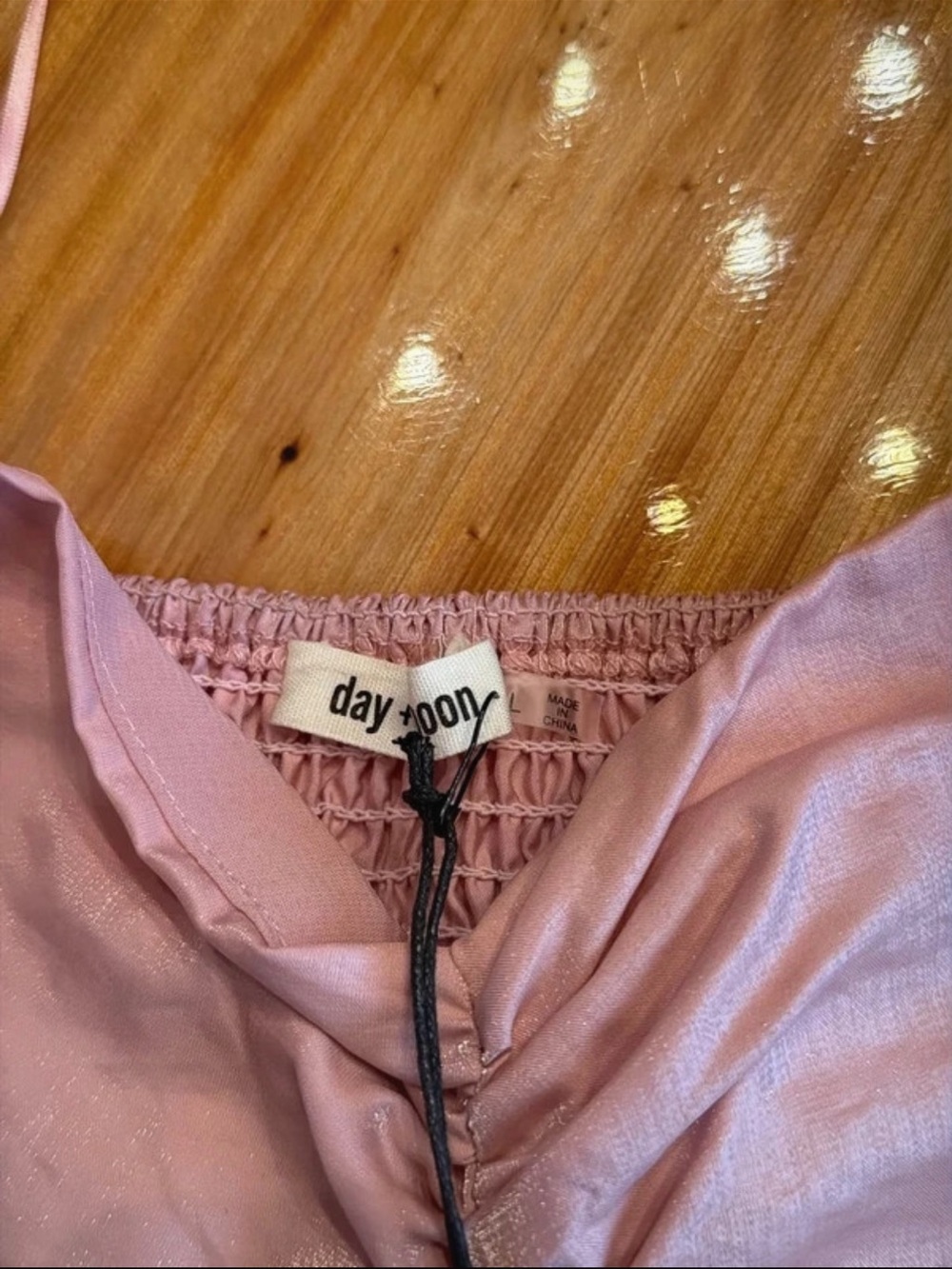 Blush Pink Puff Sleeve Crop Top - Women Tops - Picture 2 of 3